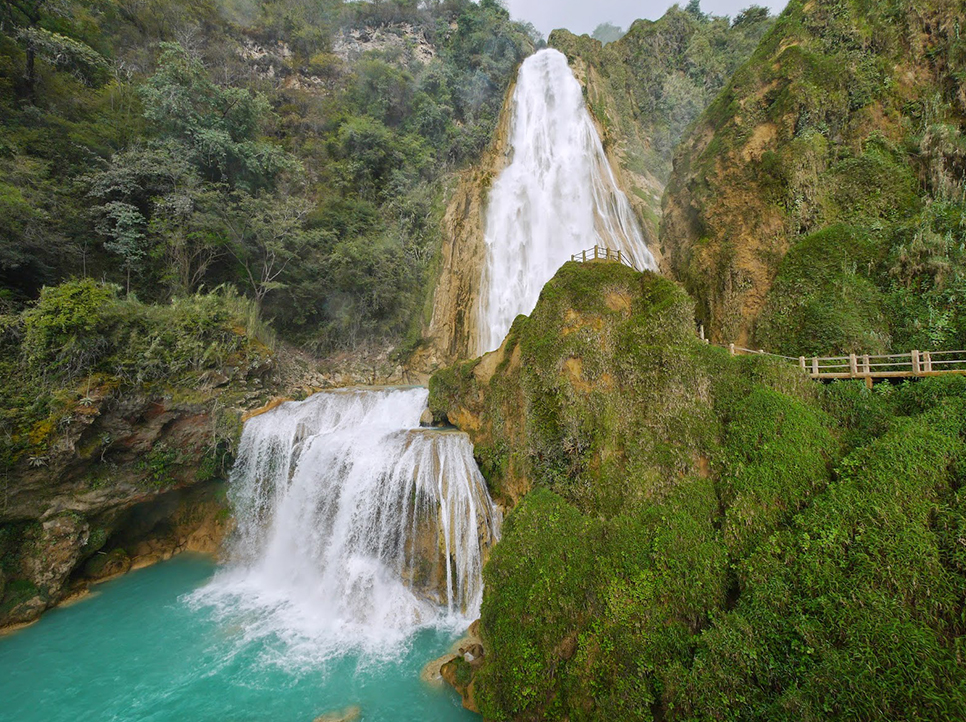 Lagos de Montebello, Cascadas El Chiflón